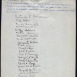 Class of 1912 petition to form chapter of College Equal Suffrage League.