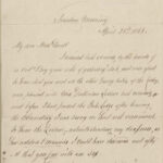 Matthew Vassar to Miss Powell (28 April 1868)
