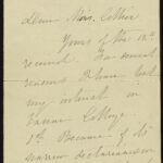 Elizabeth Cady Stanton to Laura Brownell Collier (21 January 1886)